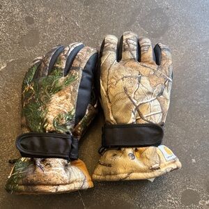 Carhartt Kids Camouflage Outdoor Gloves